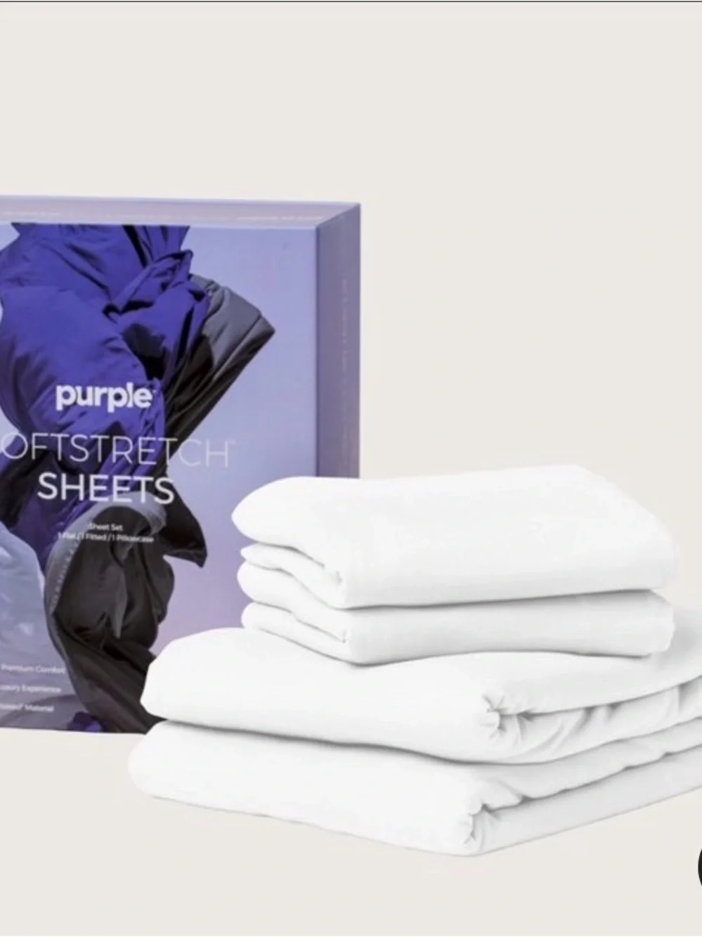 Purple SoftStretch Sheets - Purple Bamboo-Blend Comfort